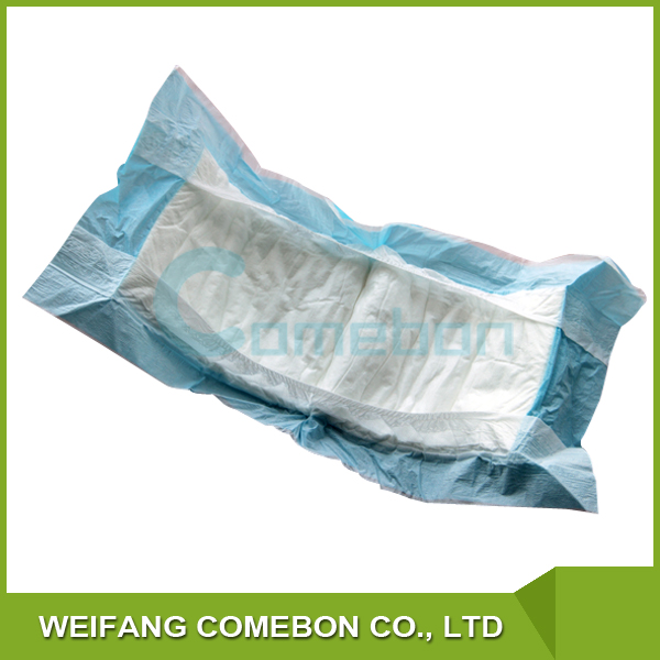Disposable day time incontinence pads rectangular Light Absorbency