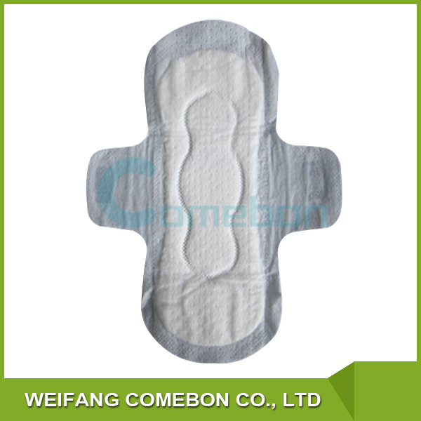 Soft cotton Disposable Mini or day time winged sanitary napkins